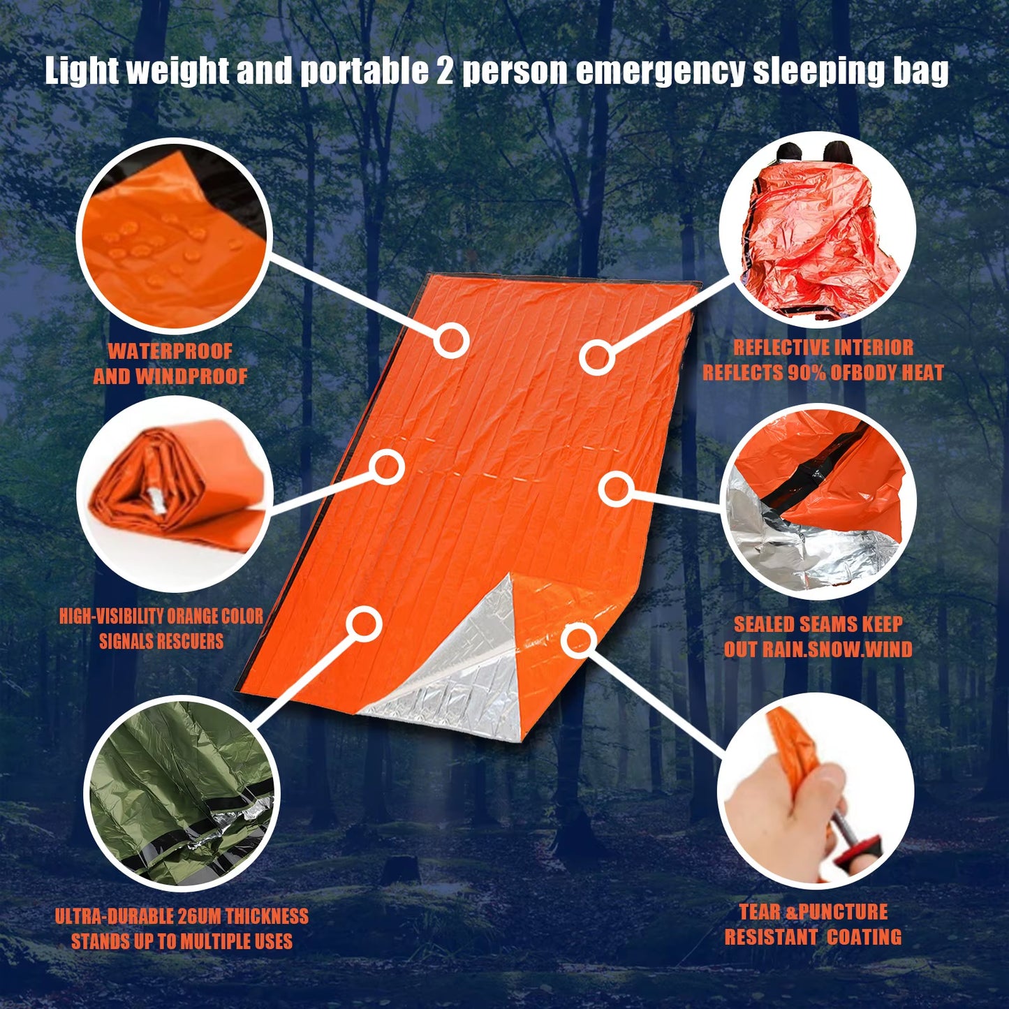 Emergency Survival Sleeping Bag