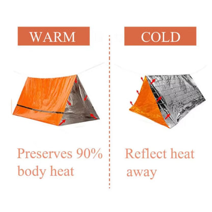 2-Person Survival Camping Tent 