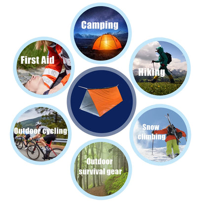 2-Person Survival Camping Tent 